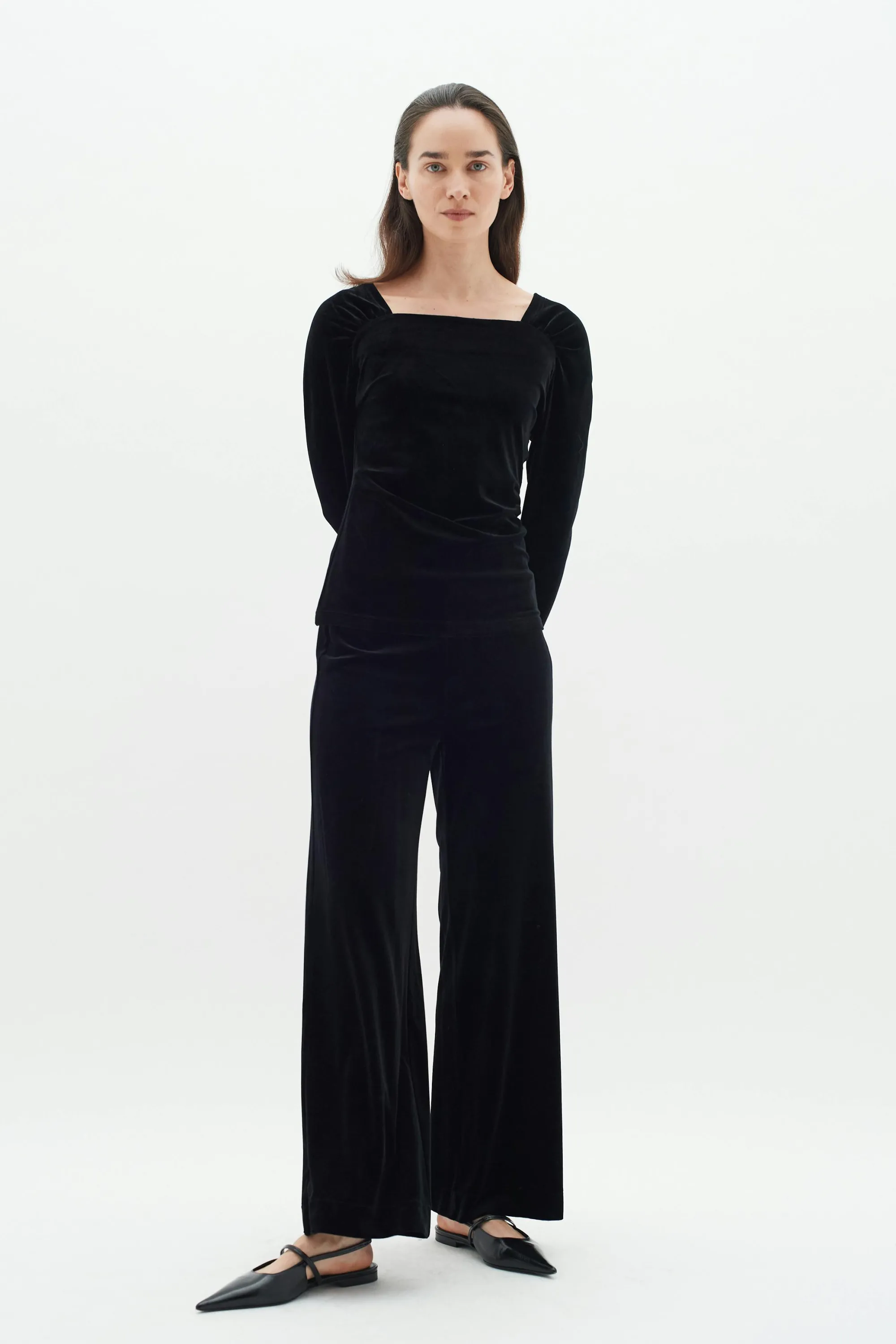 Online JaquehIW Velour Byxor Byxor & Jumpsuits