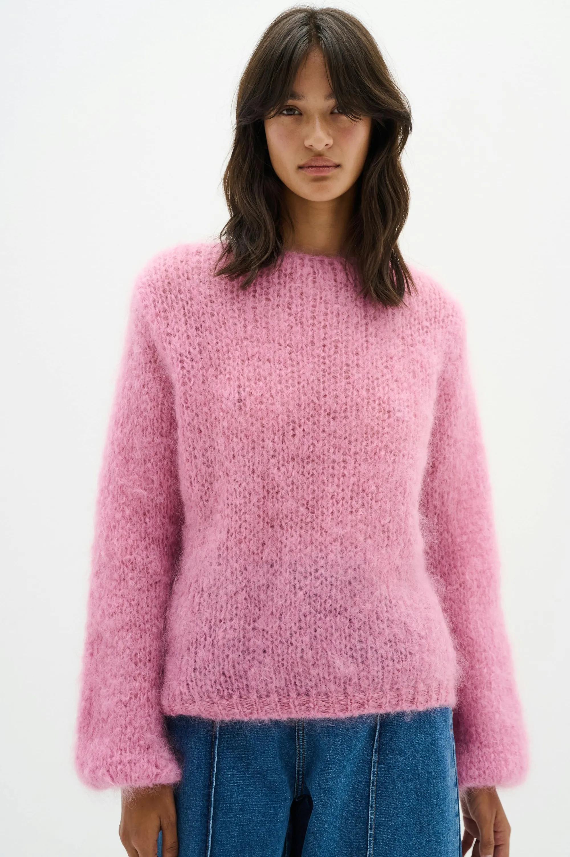 Store JetraIW Mohair Pullover Stickat