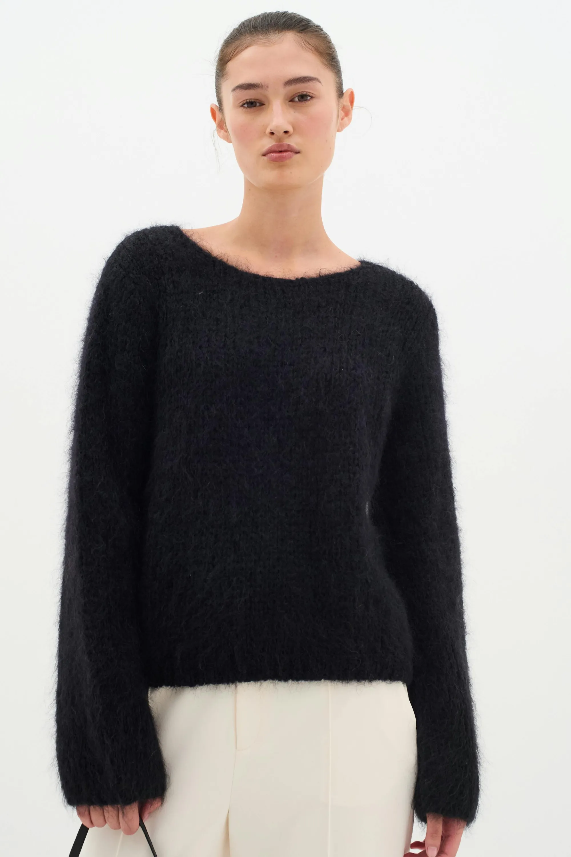 Clearance JetraIW Mohair Pullover Stickat