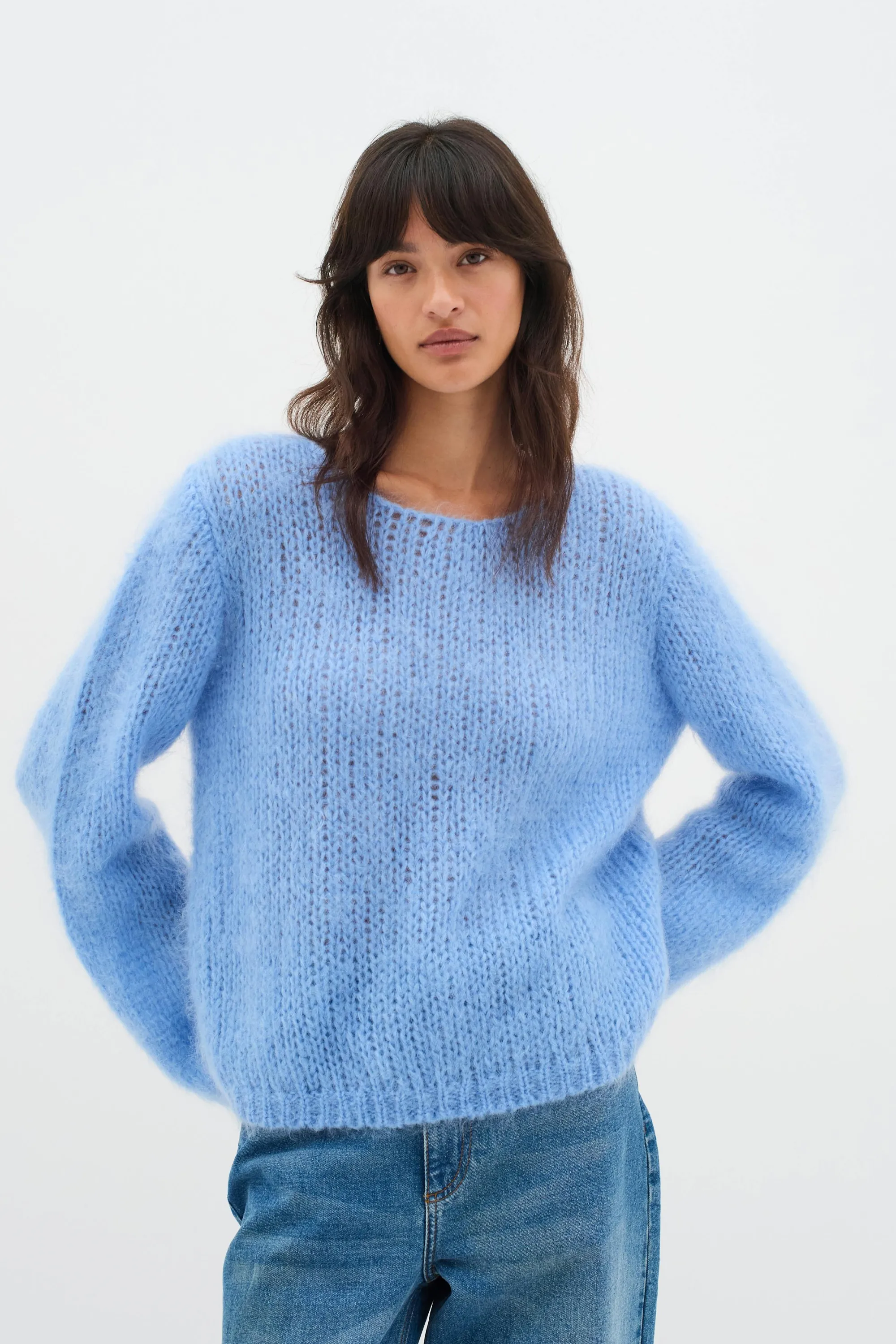 Clearance JetraIW Mohair Pullover Stickat