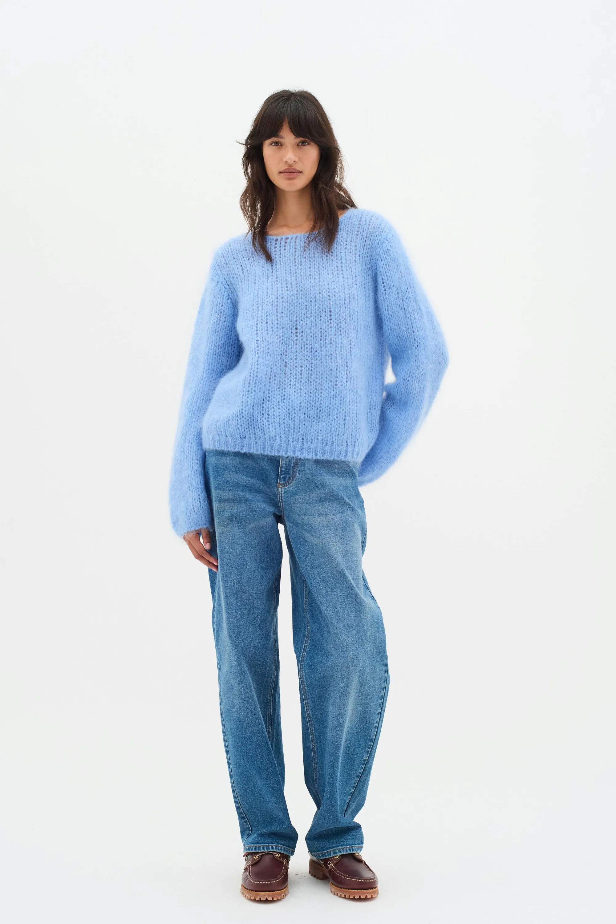 Clearance JetraIW Mohair Pullover Stickat