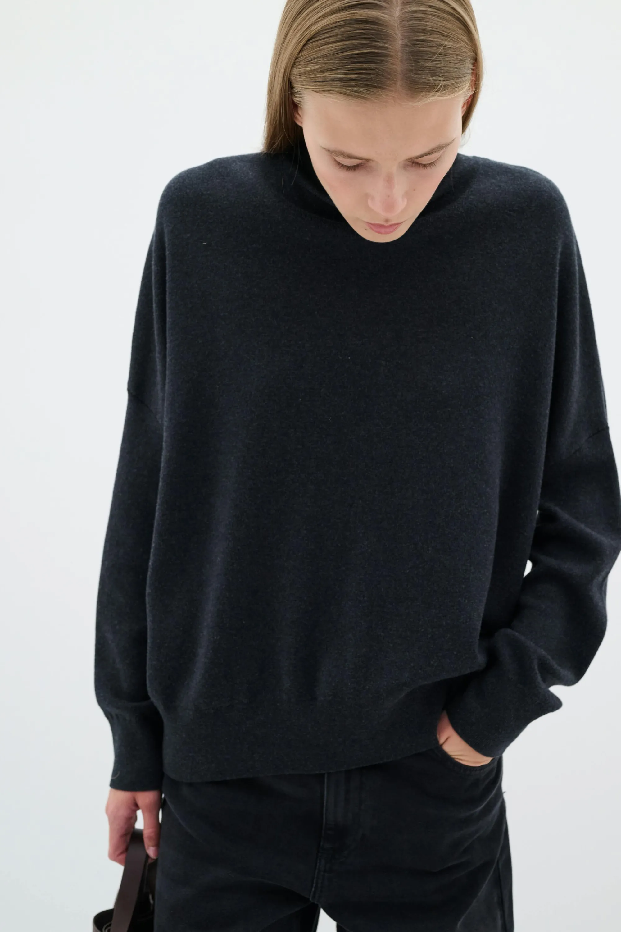 Best Sale TenleyIWTurtleneck Pullover Stickat