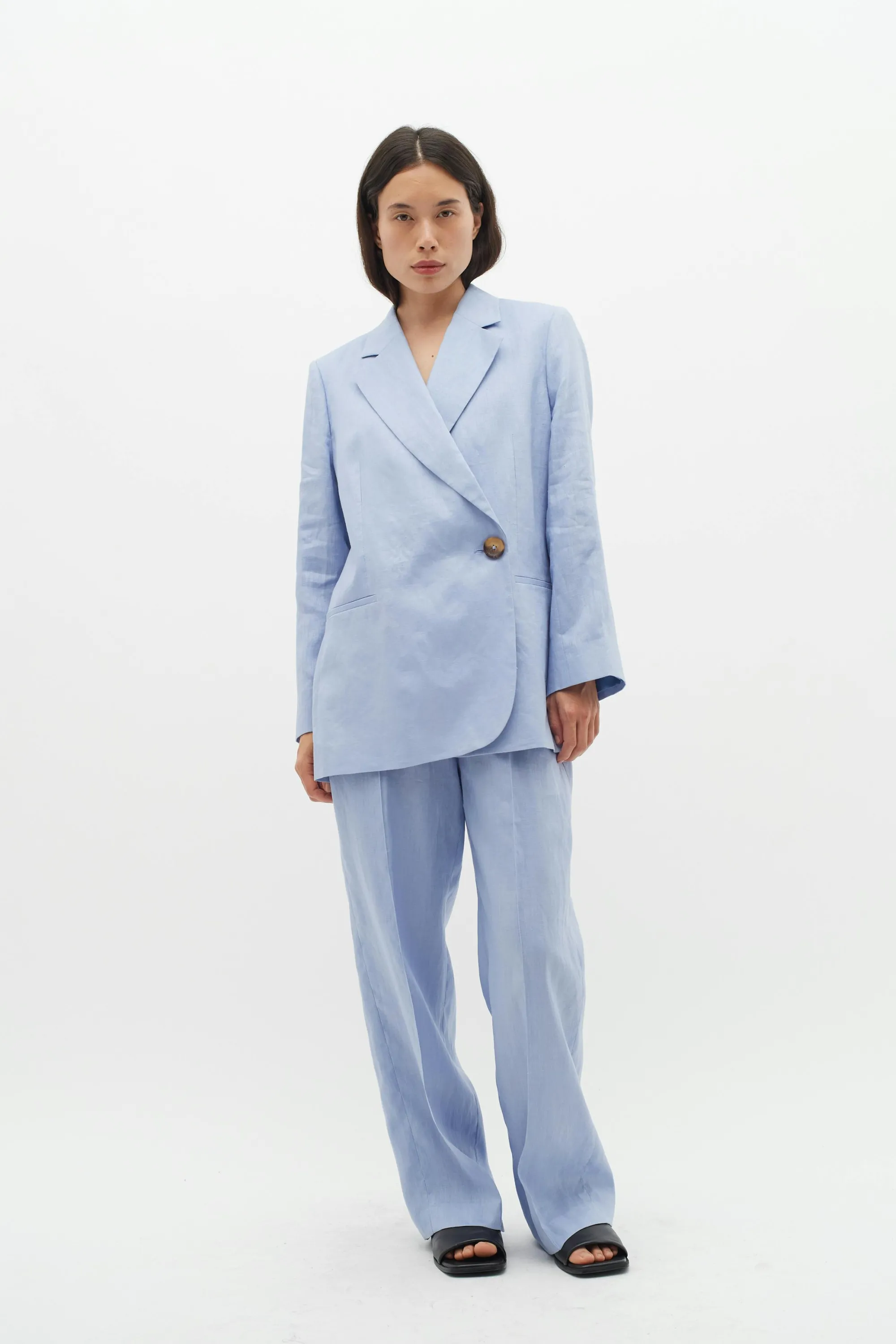 Shop XiniaIW Linne Byxor Suits | Byxor & Jumpsuits